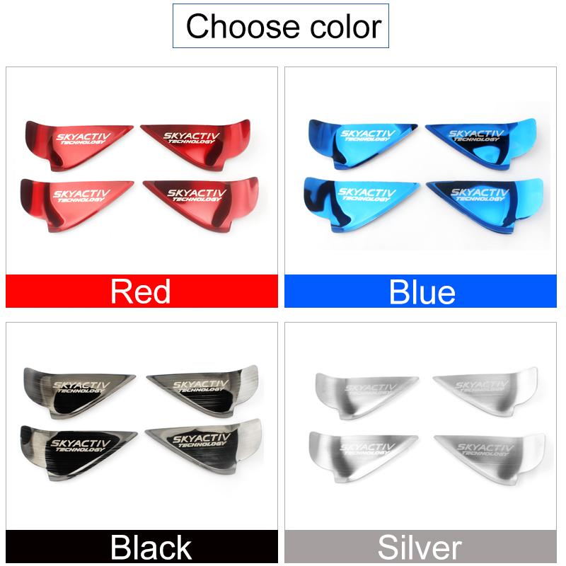 For Mazda 2 3 6 BM GJ CX3 CX 3 CX-5 CX5 CX 5 CX7 CX9 MX5 ND 2017 2018  Axela Car Interior Door Handle Bowl Cover