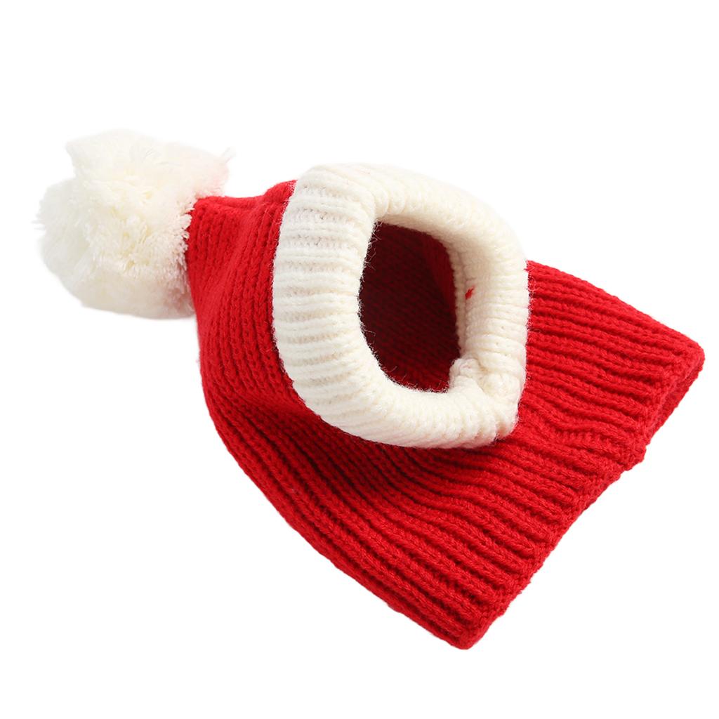 Świąteczny Kapelusz dla Psa Świąteczne Nakrycie Głowy dla Kota Strój Zimowy Kostium Ciepły do Zabawy w Domu