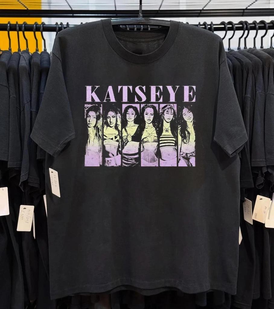 Vintage Katseye Music T-Shirt, Katseye Kpop Graphics , Katseye Beautiful Chaos