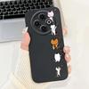 Spark30C Cover For Tecno Spark 30C 2024 Case Cute Cartoon Girl Cover Soft Silicone Phone Case For Spark 30 C Spark30 Full Bumper