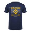 Crypto Binance TShirt Unisex Casual Tees Cotton Short Sleeve Cool Tops Tshirt Streetwear Vintage T Shirts HJ095
