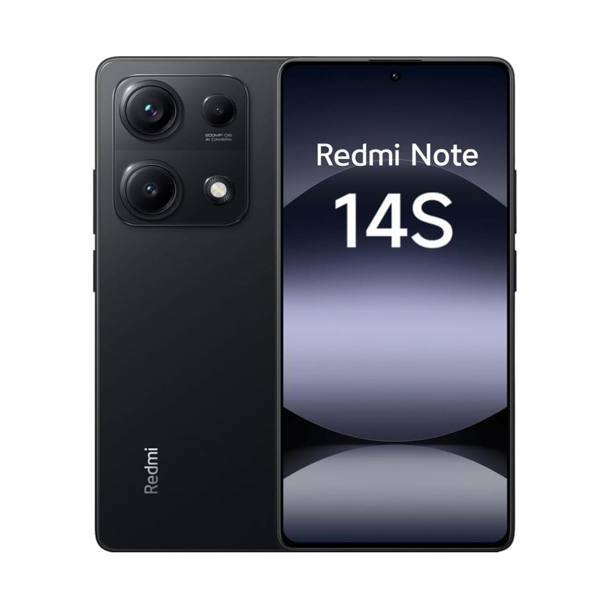

iaomi Redmi Note 14S 4G LTE 6.67 120 Гц 200 МП AI Камера Глобальная версия 8GB+256GB чёрный