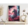 Mistero Colorato Creatività Cavallo Poster Nuvola Cosmica Stampe Moderne Pittura su Tela Arte da Parete Immagini Decorazioni Soggiorno Casa