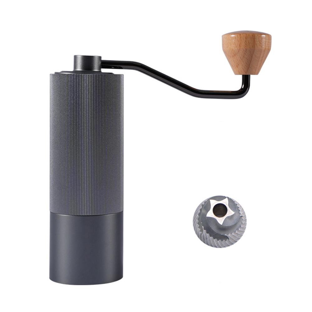 Hand Coffee Grinder Stainless Steel Burr Manual Coffee Bean Mill Travel Office Use For Coffee Enthusiasts Home Baristas