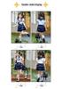Girls' Summer Rabbit Police Costume Set - Stylish Two-Piece Performance Outfit