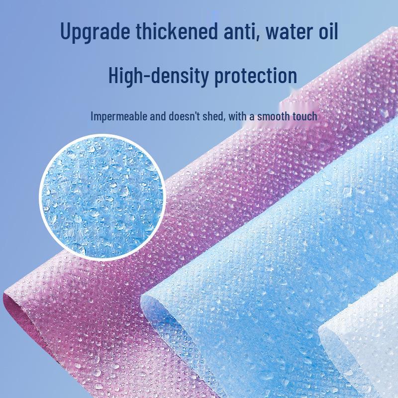 Waterproof Disposable Massage Bed Sheets with Hole, Oil-Proof, Thickened, Non-Woven, Breathable, 100 Pack