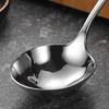 Soup Spoon Easy To Clean Soup Ladles Heat-Resistants Serving Spoon Kitchen Utensils Perfect for Porridge Dessert Cooking