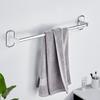 Stainless Steel Suction Towel Rack Bathroom Wall Mount For Home Organization