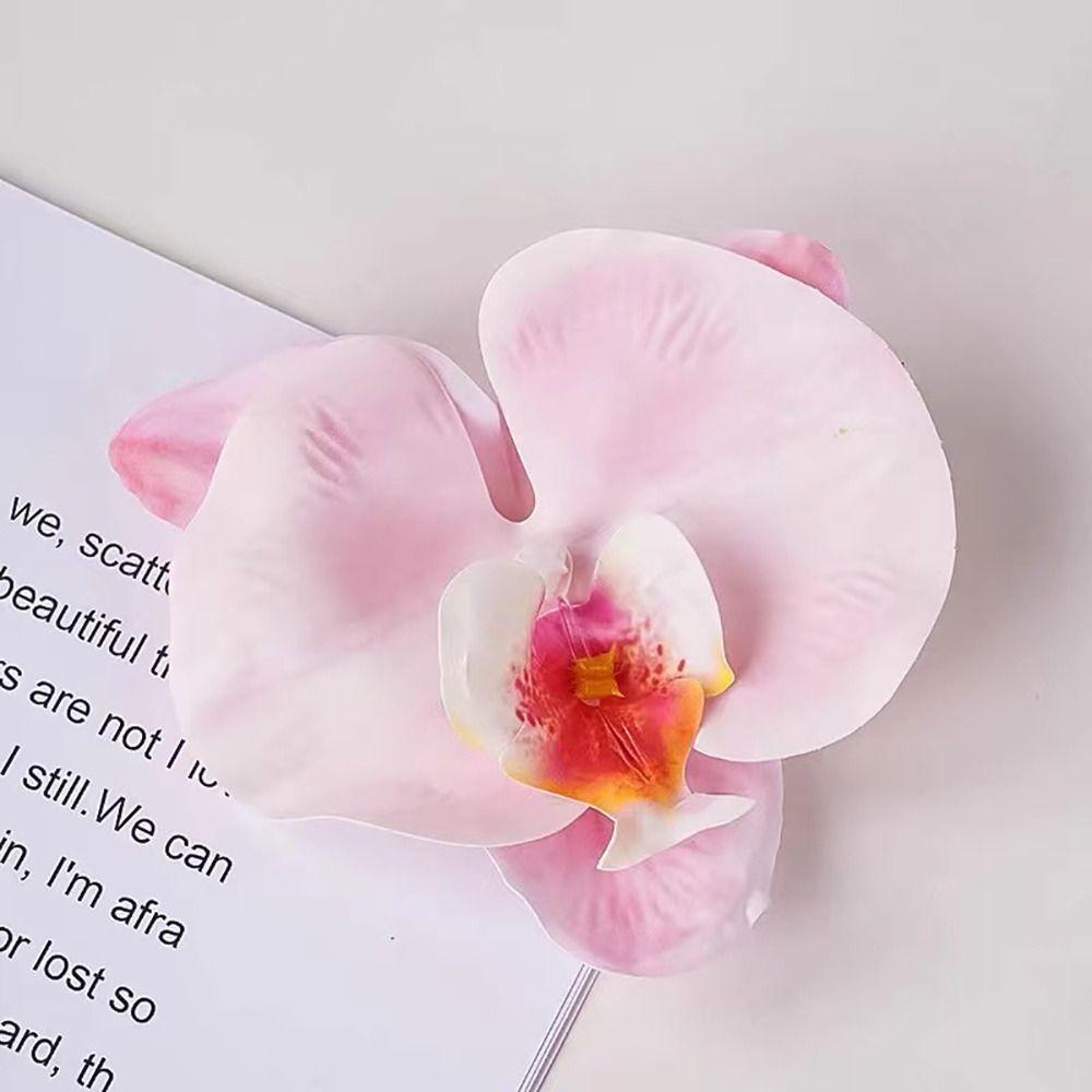 1Pcs Phalaenopsis Pearl Hair Clip Orchid Hair Clip Duckbill Clip Hair Styling Tools Bow Flower Hair Clips Hair Accessories