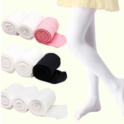 Kids Girls Soft Elastic Tights Pantyhose Children Non Slip Ballet Dance Pants