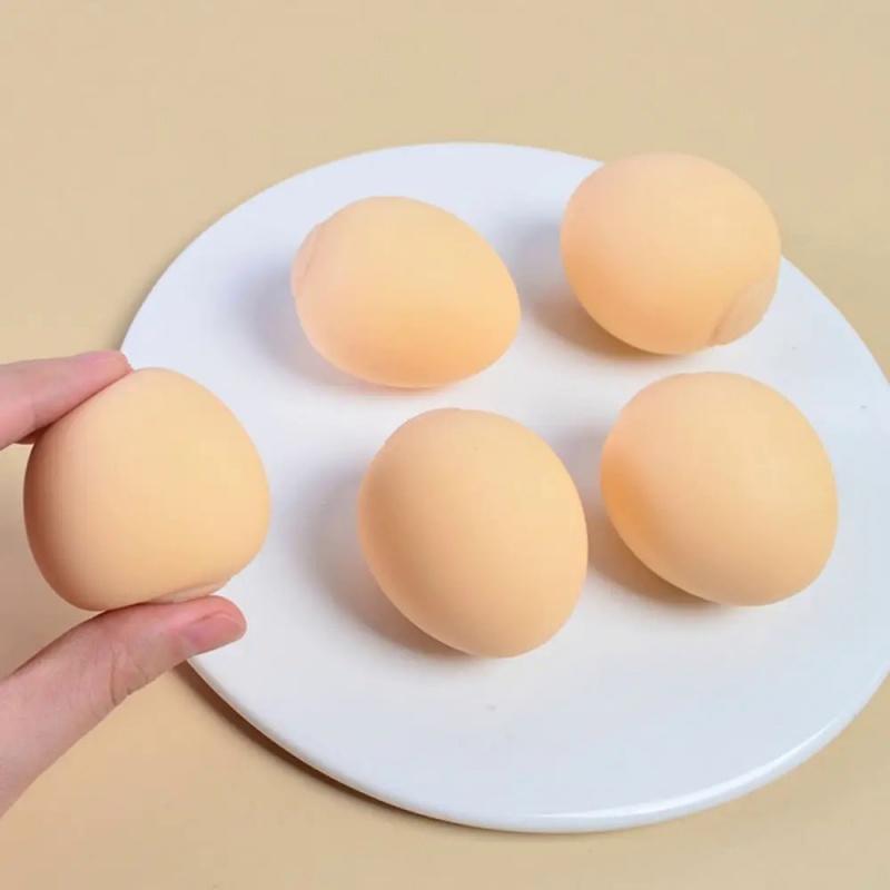 Egg Shape Slow Rising Squeeze Toy Tpr Anti-stress Stress Relief Toy Rebound Ball Slow Rebound Toy Birthday Gift