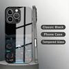 Aircraft Instrument Tempered Glass Case for iPhone 17 Pro Max 16 15 14 13 12 11 Pro Max 16E 17Air X XR XS 7 8 Plus SE2 Cover