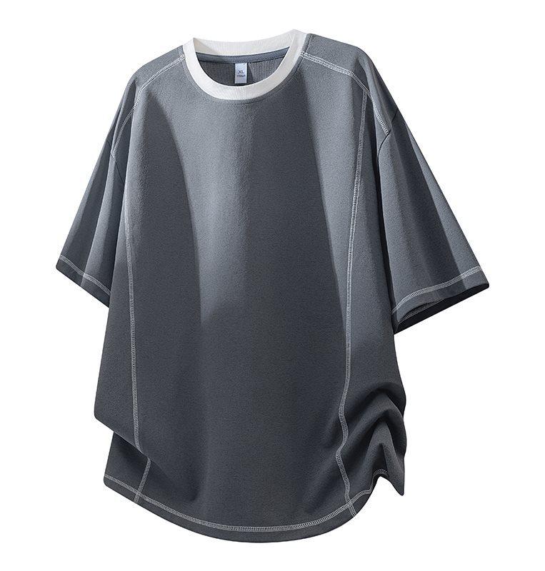 

Men s Lightweight Sport T-shirt with Contrast Panels XL
