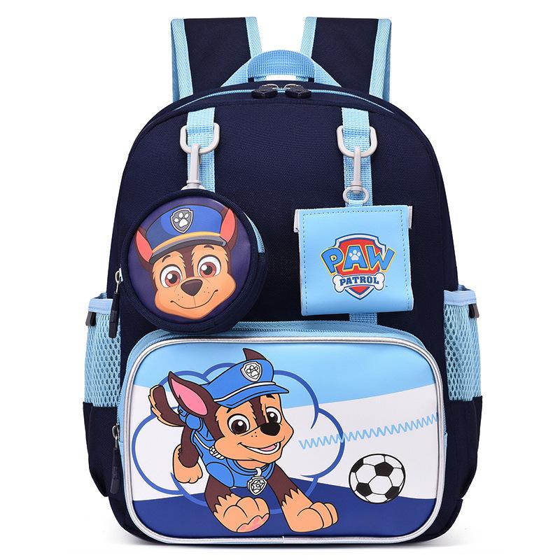 Children'S Schoolbag First-Class Kindergarten Big Class Boys And Girls Cute Cartoon Wang Wang Team Backpack
