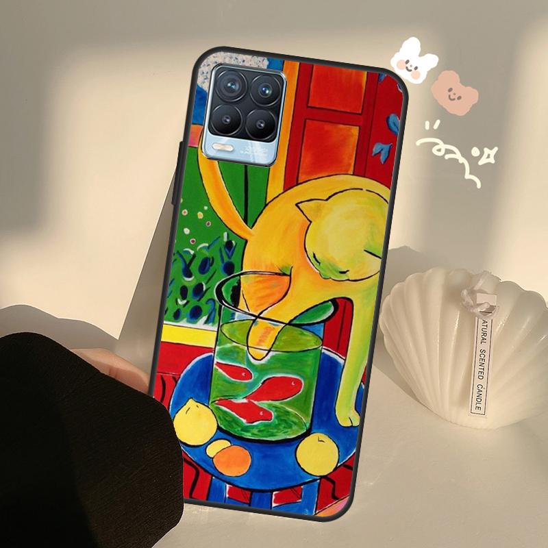 

Художній малюнок Анрі Матісса для OnePlus 10 Pro 9 Pro 8T Nord2 9R Чохол для Realme GT 2 Pro 7 8 GT Neo2 9i 8i C21 Coque Realme GT Neo2