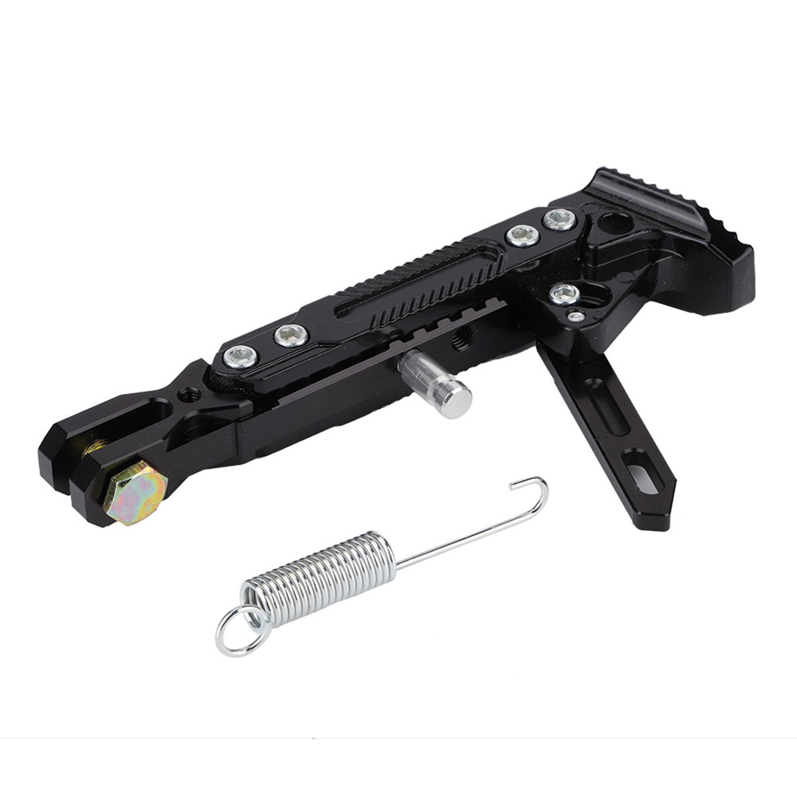 

Универсальная подножка для мотоцикла из алюминиевого сплава, регулируемая, боковая подставка, штатив-держатель