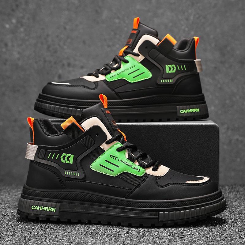 High-top casual shoes 22 autumn new youth skateboard shoes comfortable sports shoes