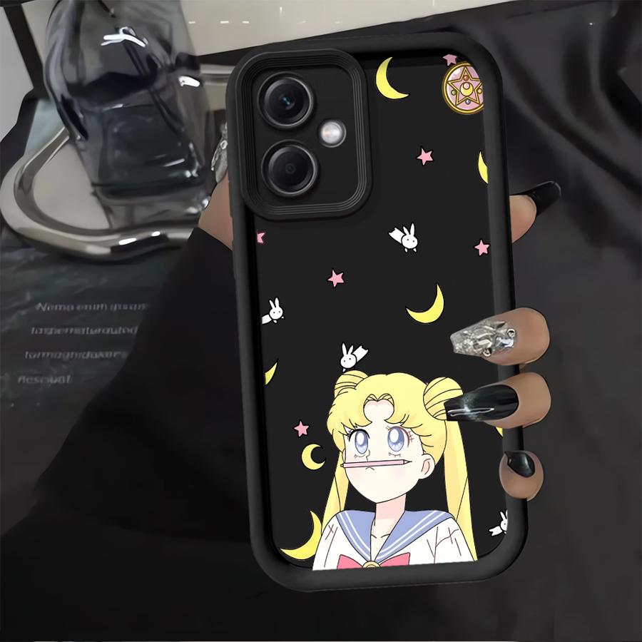 Phone Case for Xiaomi Redmi Note 11s 13 14 Pro Plus 12s 10 11 12 Pro Soft Cover Sailor Moon
