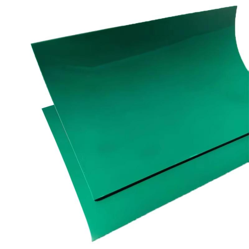 Green Anti-Static Leather Work Mat - Rubber Table & Floor Protector