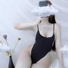 Sex Underwear One-piece Dead Pants Water-free Backless Suspenders Tight Low-cut Breasts Japanese Swimsuit Women