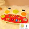 Téléphone et Piano Jouet Multifonctionnels pour Enfants avec Lumières et Musique pour l'Éducation Précoce
