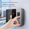 Deli Smart Cloud Attendance Machine with Dynamic Face and Fingerprint Recognition CN plug (adapter included)