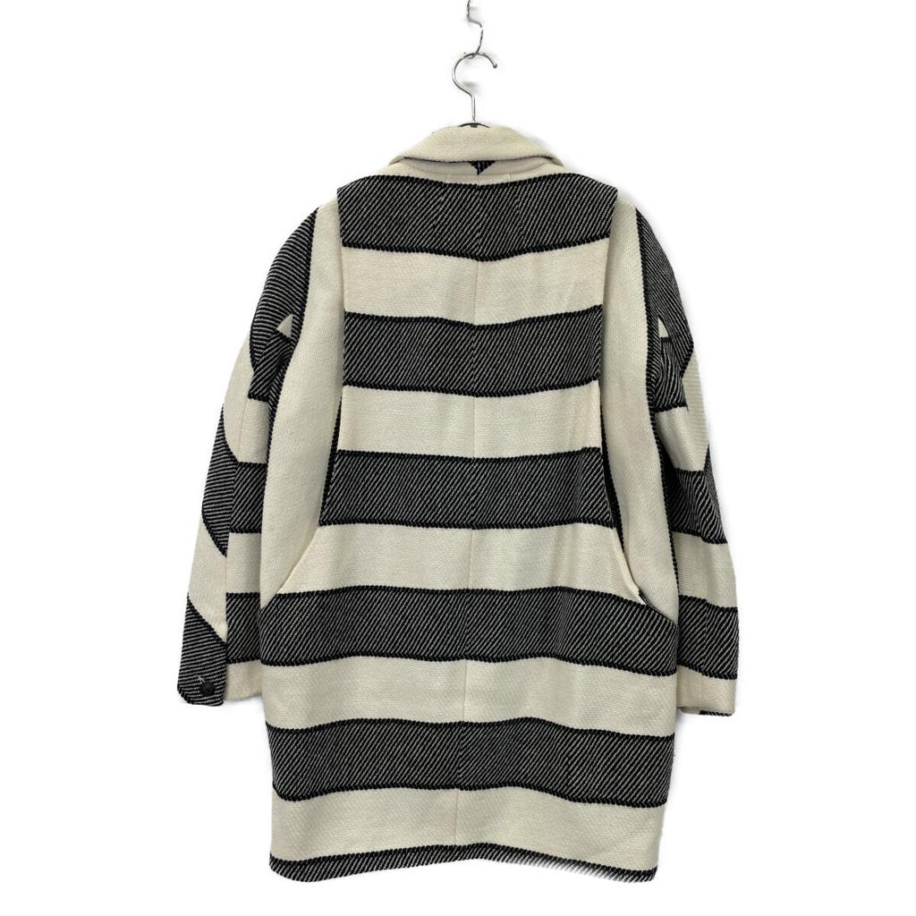 Rag&bone White Black Oversized Silhouette Jacket Coat XS White X blackUsed