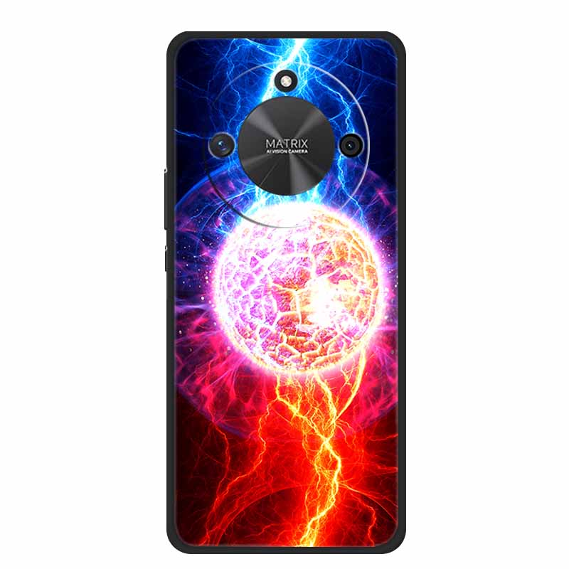Phone Case For Honor X60 5G Back Cover Case HonorX60 Black Silicone Soft Funda For Honor X9c Smart Case HonorX9c Smart Coque Bag