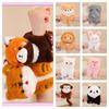 Cute Animal Plush Toys With Snap Bracelet Adorable Elephant And Lion Hand Ring Stuffed Doll For Kids
