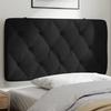 VidaXL Headboard Cushion, Headboard Pillow with Self-Adhesive Strips, Padded Bedroom Cushion, 374716