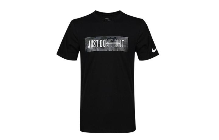 Nike T Shirts Men's Crew Neck Moderate Straight Fit 923537-010