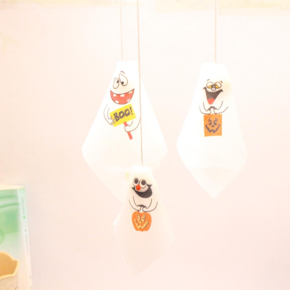 3Pcs Halloween Ghost Ornaments Decoration Party Props Indoor Outdoor Mini Ghost Decor CDN