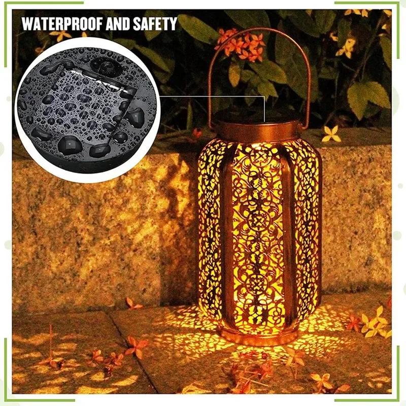 Solar Lantern Replacement Top 7 Lumens LED Solar Panel Lid Light Outdoor Hanging Solar Lights Spare Parts for Garden Yard Use