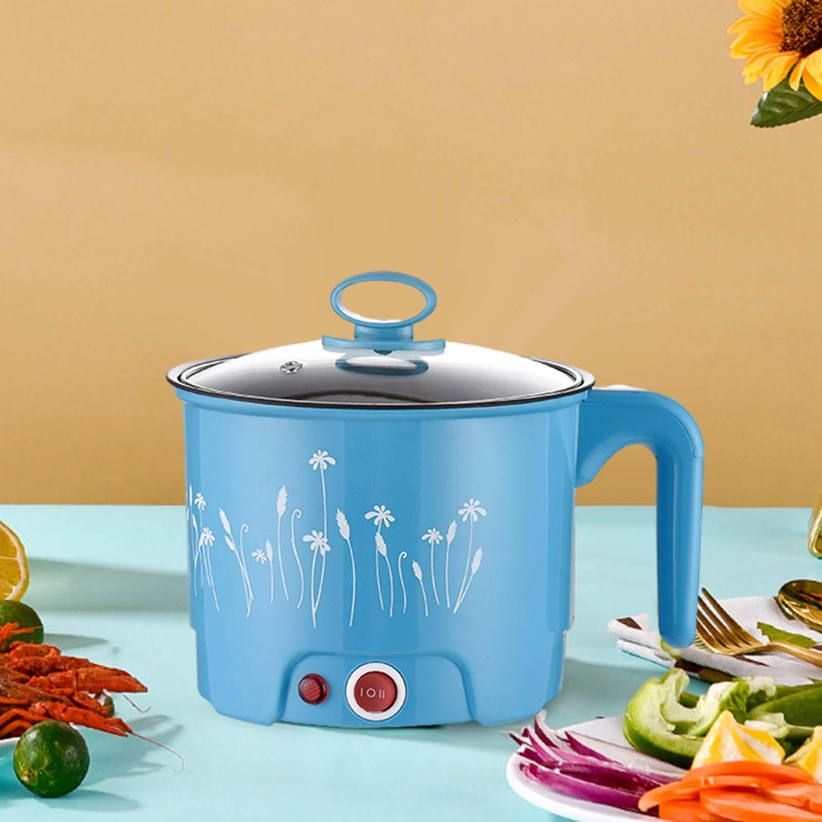 Электрические кастрюли бытовые портативные многоцелевые мини-рамен-варка лапша-варка — фото 4