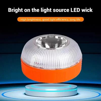 Emergency Light V16 Homologated DGT Approved Car Emergency Beacon Light Rechargeable Magnetic Induction Warning Lights for Cars