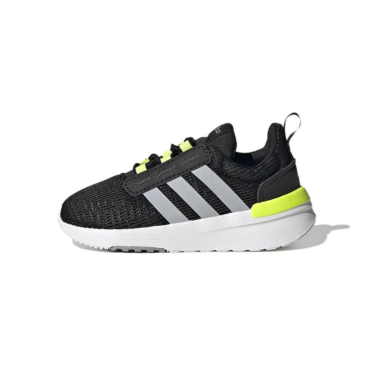 Adidas Neo Racer TR21 Abrasion Resistant Breathable Low top Toddler Shoes Black Infant And Toddler GZ3363 23