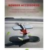 Solar Airplane Creative Men's Car Decoration Car Interior Accessories Desktop Ornament Gift for Woman, Man, Car Enthusiast