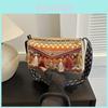 Ethnic Style Large Capacity Shoulder Bag 2023 New Bag Female Niche Fashion Tote Bag Casual Simple Crossbody Bag Street Trend