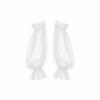 Solid Color Bride Wedding Gloves Wedding Dress Detachable Tulle Dress Removable Sleeve  Party