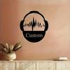 Exclusive Handmade Vintage Metal Wall Art Custom Gaming Musician Name Youth Room Multipurpose Decor