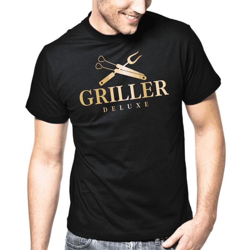 Griller Deluxe Funny Quotes Gift Humor Comedy Fun Quote T Shirt S