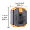 Portable Waist Fan Cooling Fan Lightweight Quiet Sturdy Wearable for Farm Work Cycling Outside Hiking