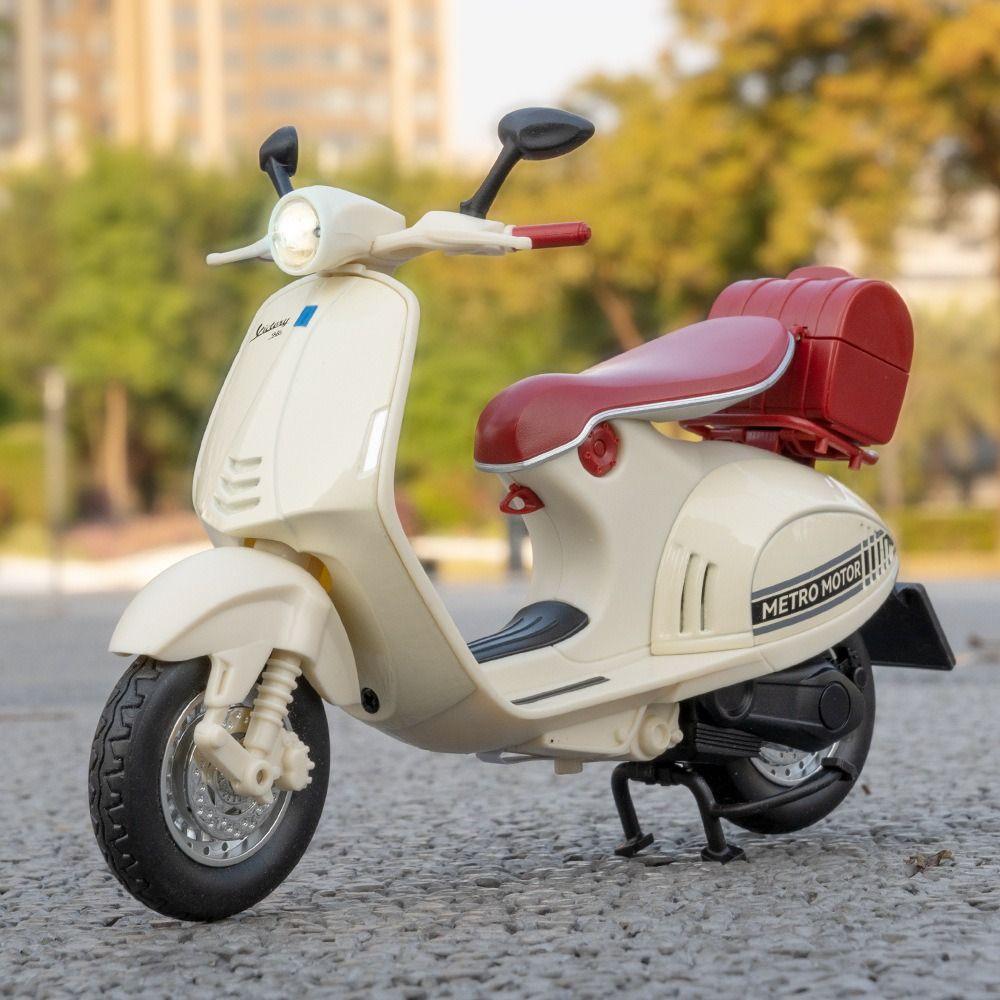 Zinc Zinc Alloy 1:12 Zinc Zinc Alloy Motorcycle Model Diecasts Vehicle Vehicles Light Music Toy Home Decoration