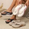 Damesmode Casual Effen Kleur EVA Rubber Gegoten Slippers Strand Schoenen, Kunnen Dagelijks Leven, Werk of Strandvakantie en Andere Scenario's
