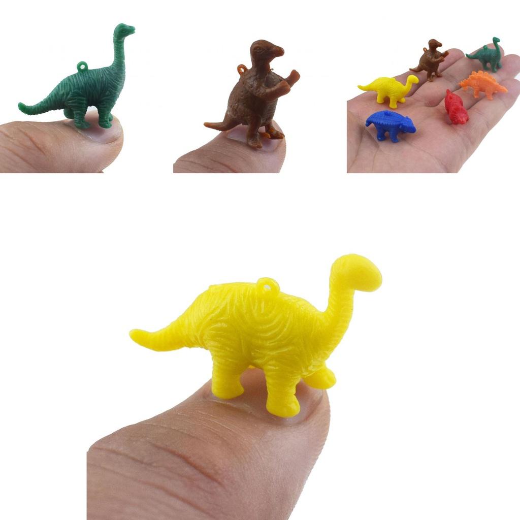 Small Tpr Dinosaur Figure Ideal For Collectors And Kids Solid Color Mini Toy International Sourcing
