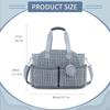 Wickeltasche Wickeltasche Mama Papa Geschenk Vielseitig Tragbar Wasserdicht Aufbewahrung für das Nötigste Handtasche