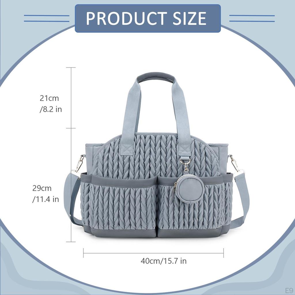 Wickeltasche Wickeltasche Mama Papa Geschenk Vielseitig Tragbar Wasserdicht Aufbewahrung für das Nötigste Handtasche