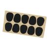 Silicone Mouthpiece Pad Great Feeling Protective Soft Mouthpiece Cushion for Music Playing Saxophone Black 0.5