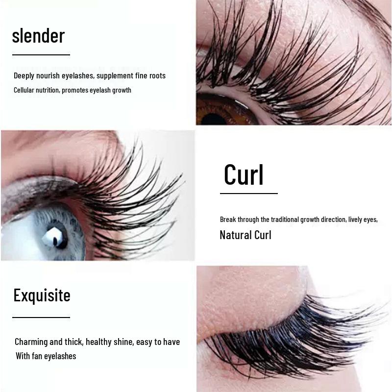 Nährendes Wimpern- und Augenbrauenwachstumsserum zum Verlängern und Verdichten