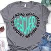 Teachers T Shirt Teaching Gifts Teach For Unisex Teacher Inspirational Educator